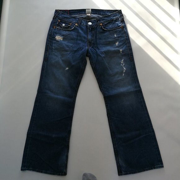 True Religion Billy Giant Big T Jeans 38 - Picture 2 of 10